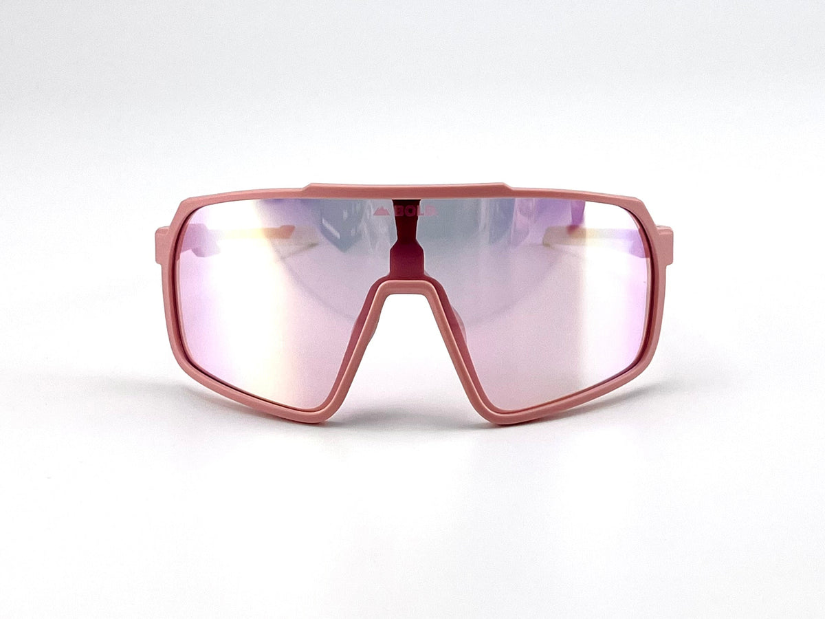 BOLD Slayers oversized sunglasses in pink, view 2