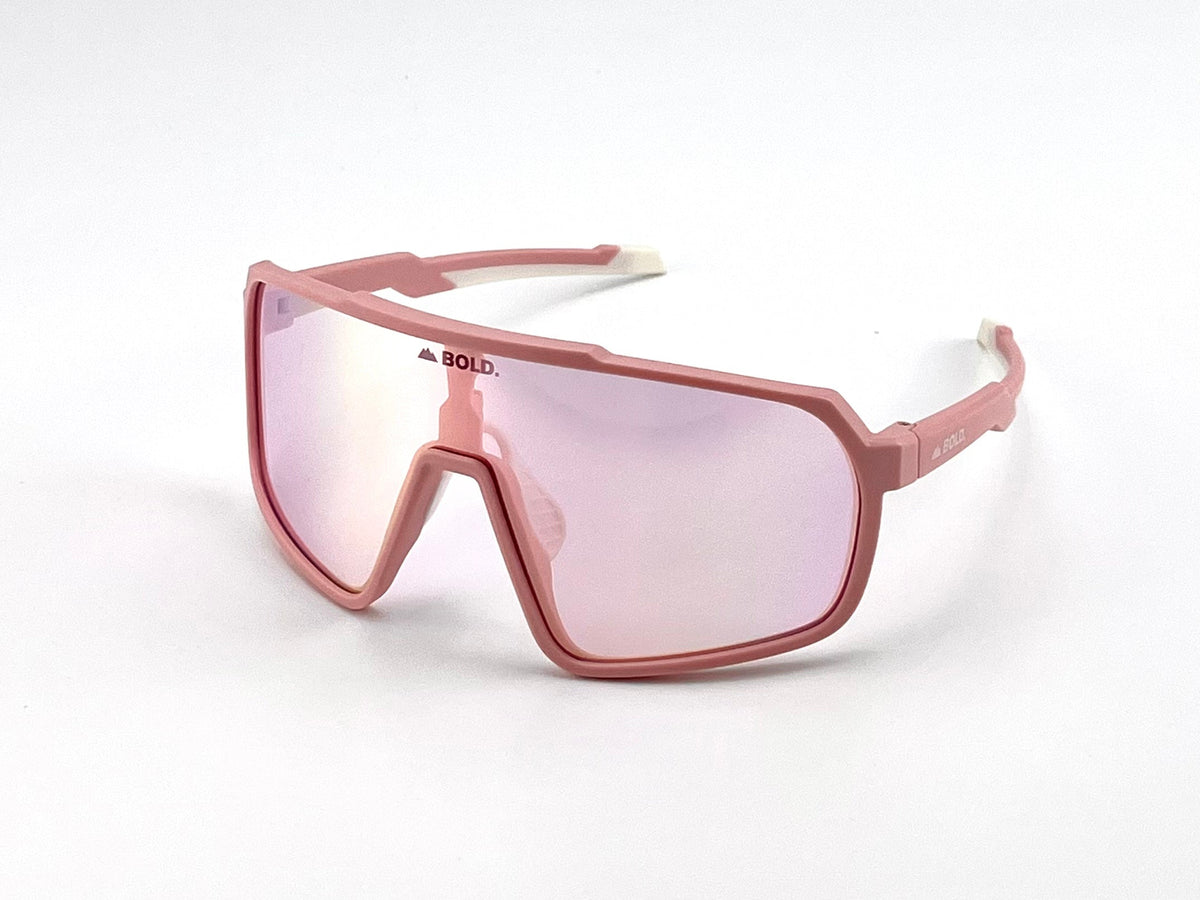 BOLD Slayers oversized sunglasses in pink, view 1
