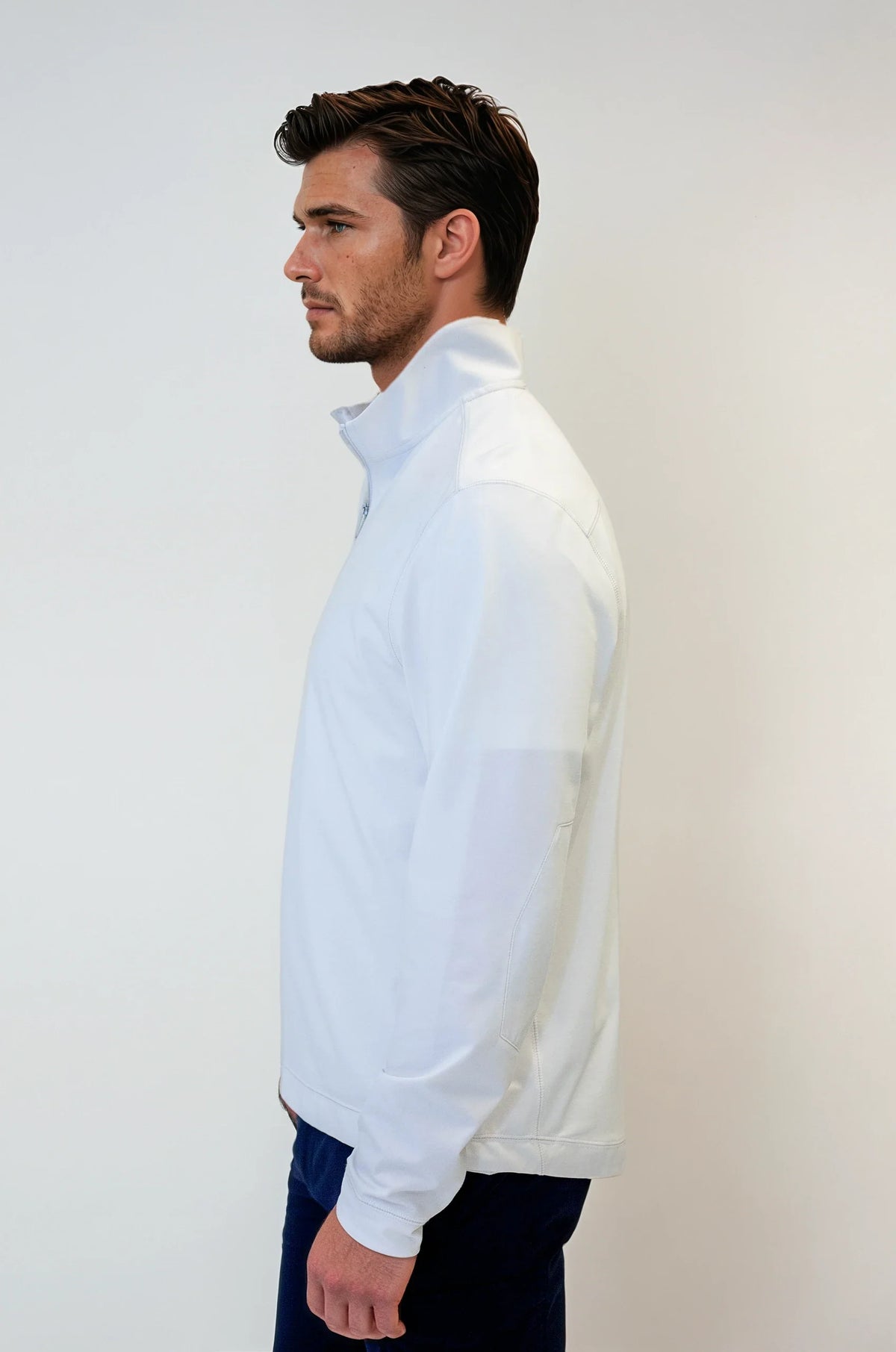 Buki CINQO travel half zip 2 pack black and white, detail view 3