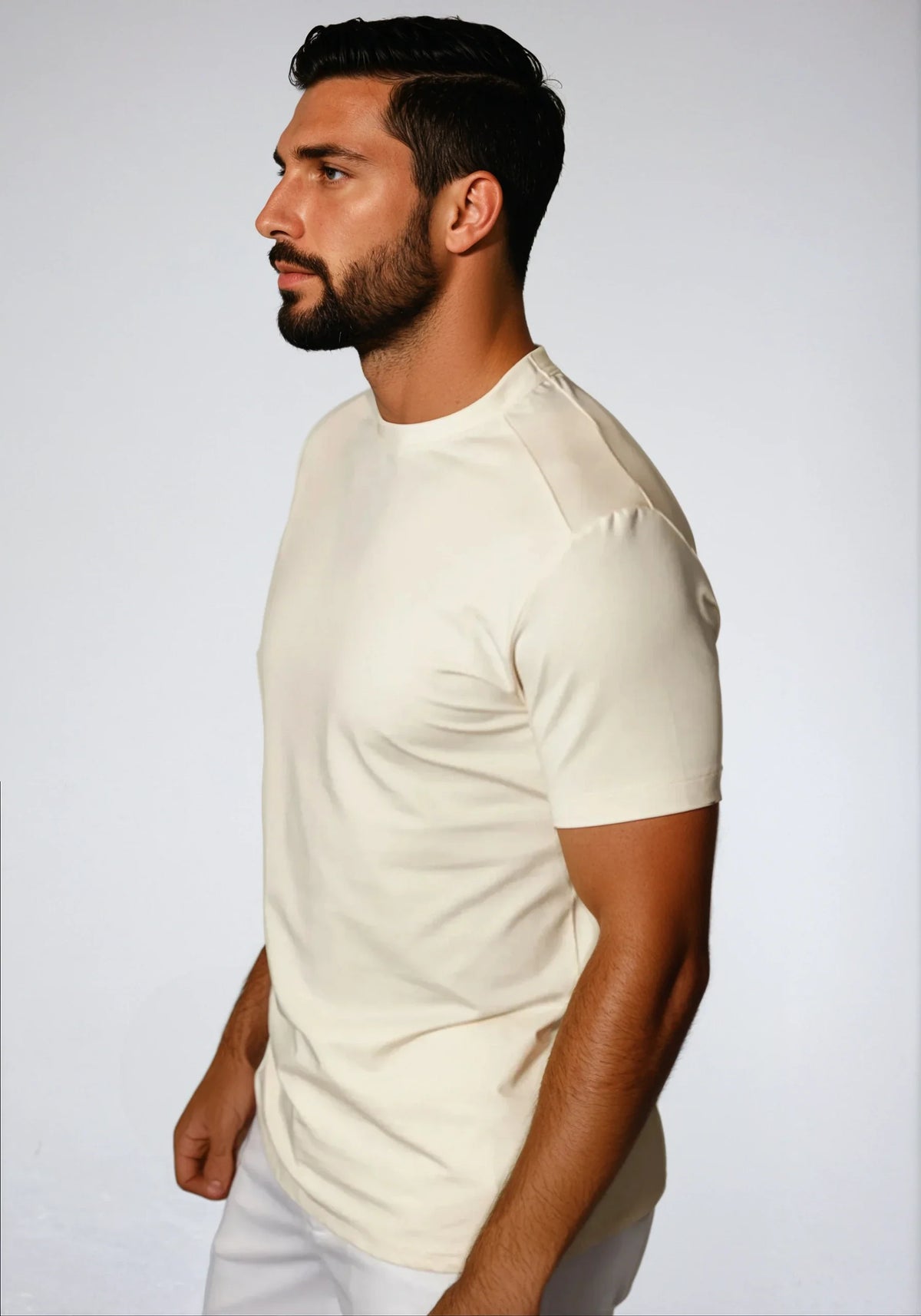 Buki CINQO men's tech tee maize, image 4 of 8