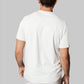 Buki CINQO men's tech tee white, image 6 of 7