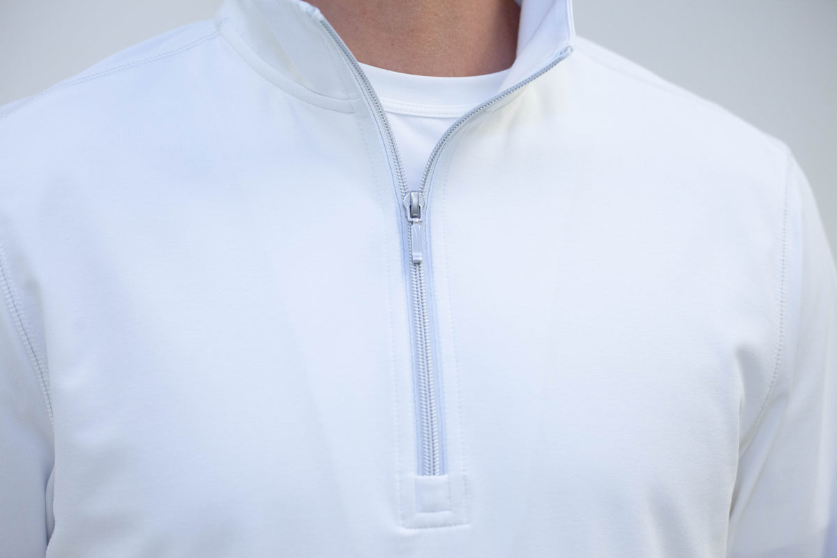 Buki CINQO travel half zip white, image 4 of 4