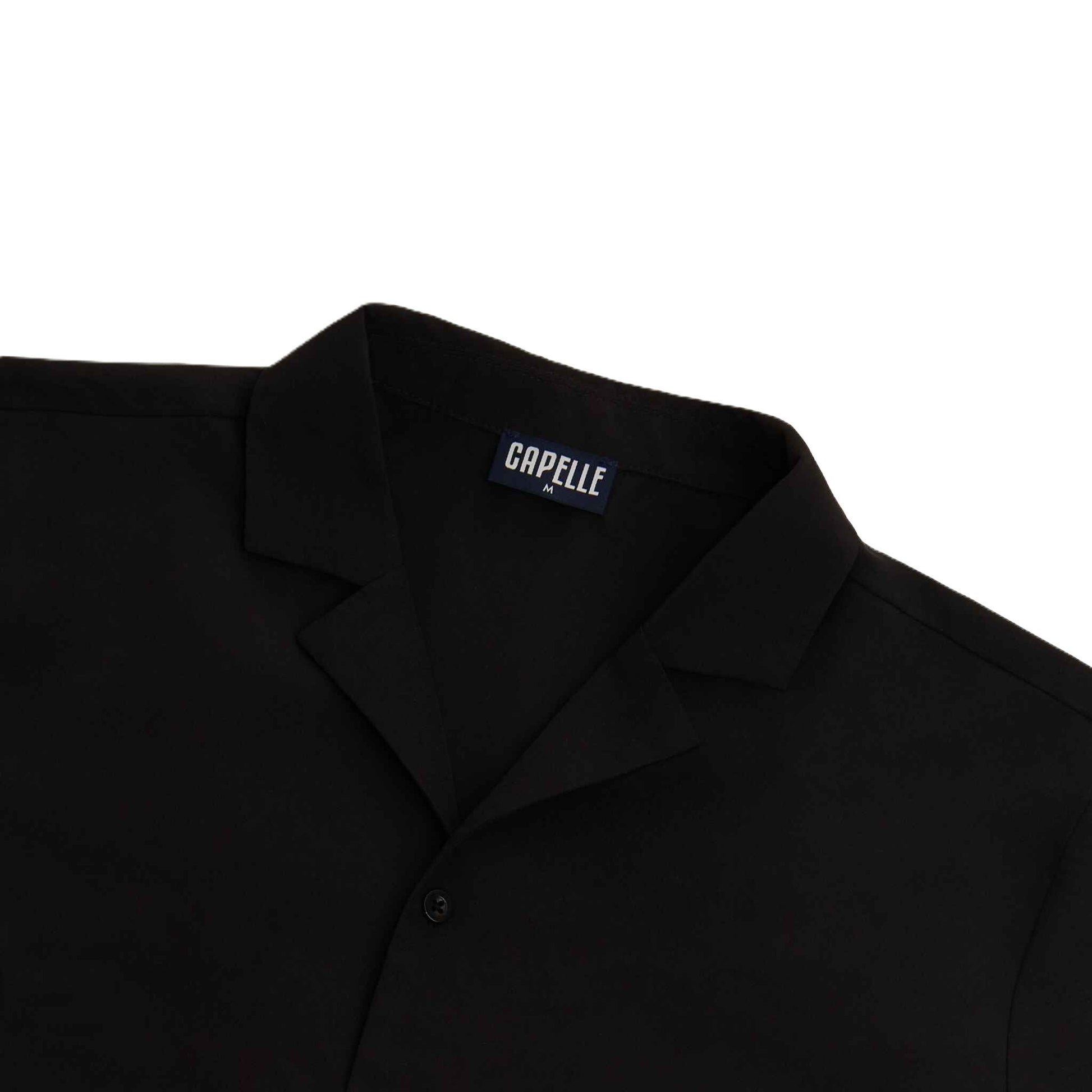 length:all black onyx shirt close