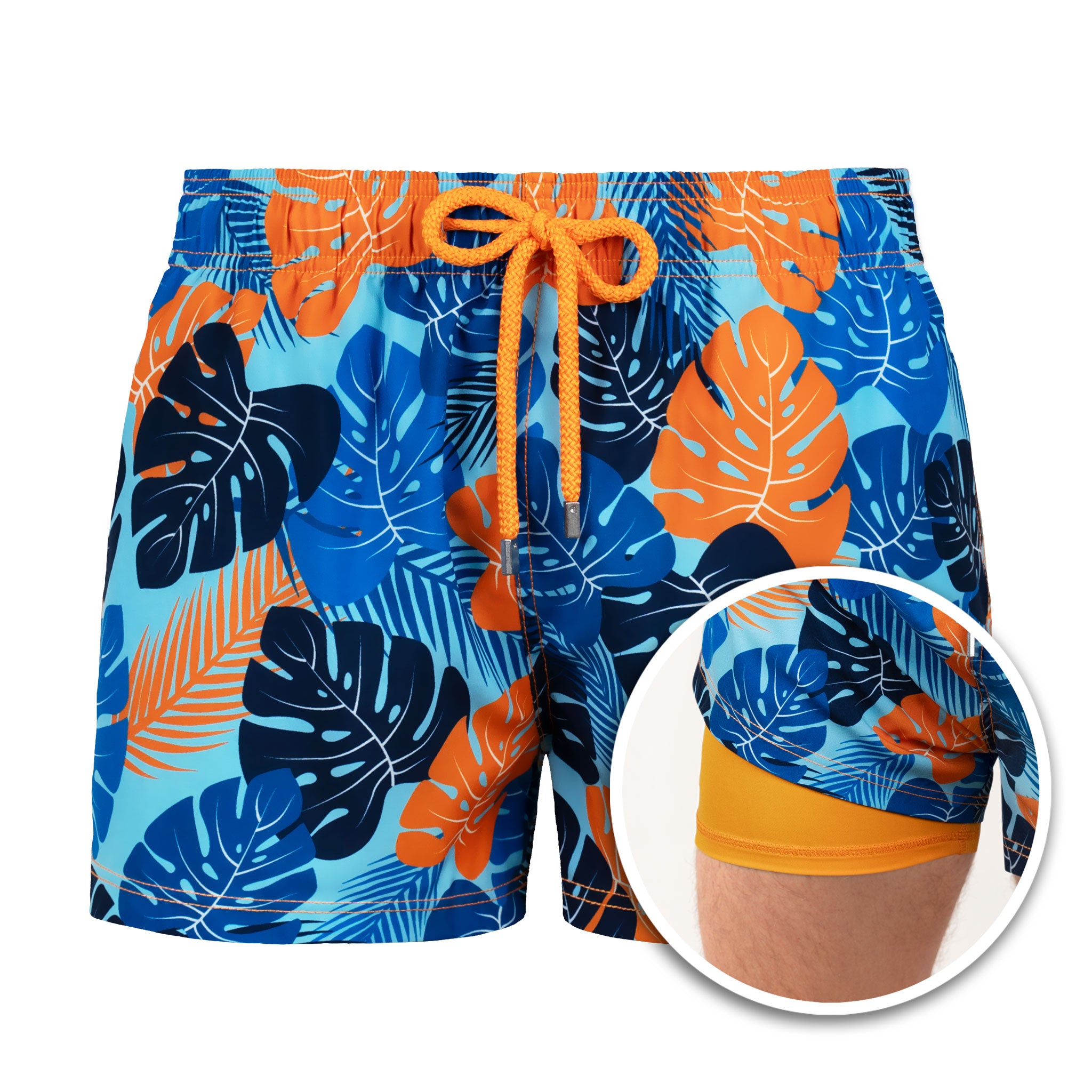 Blue Jungle Men's Hybrid Swim & Active Shorts - CAPELLE MIAMI