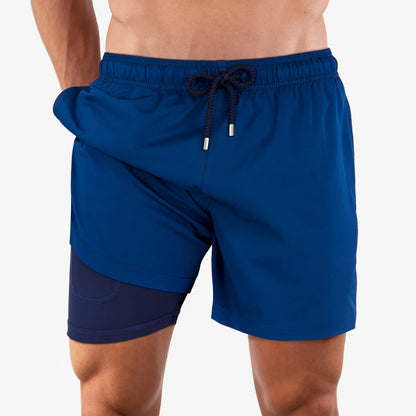 length:classic blue sapphire hybrid short studio front