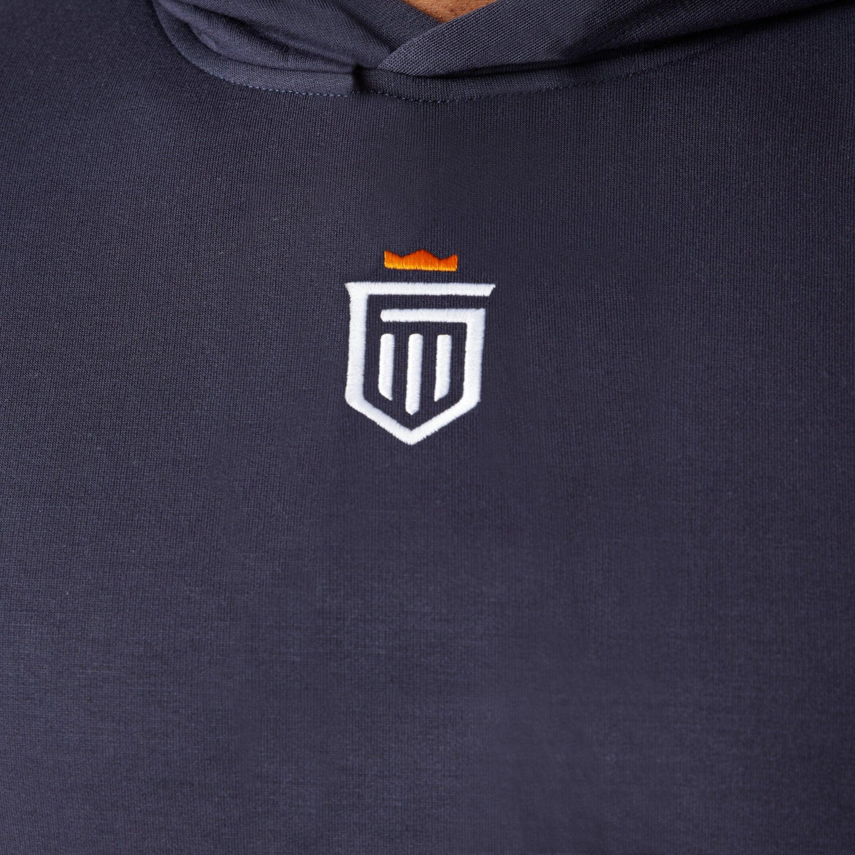 Greatness Wins Core Tech Hoodie in Navy, view 5