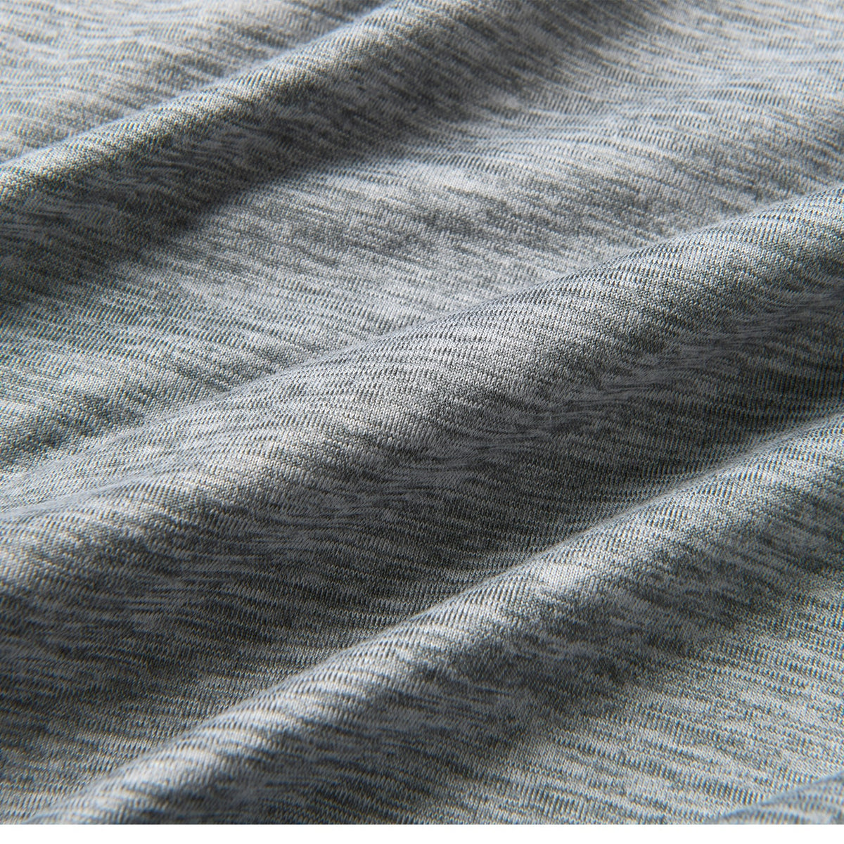 Greatness Wins Core Tech T-Shirt Hoodie in Athletic Gray Heather, view 11