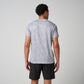 Greatness Wins Core Tech Tee in Ash Gray Camo, view 5