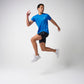 Greatness Wins Core Tech Tee in Sonic Blue, view 6