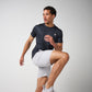 Greatness Wins Core Tech Tee in Black Camo, view 8