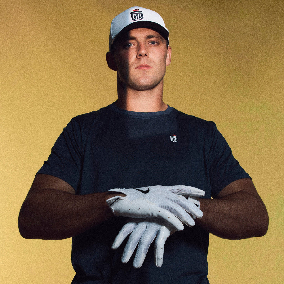 Greatness Wins Core Tech Tee in Navy, view 2