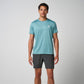 Greatness Wins Core Tech Tee in Sea Spray, view 3
