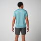 Greatness Wins Core Tech Tee in Sea Spray, view 4
