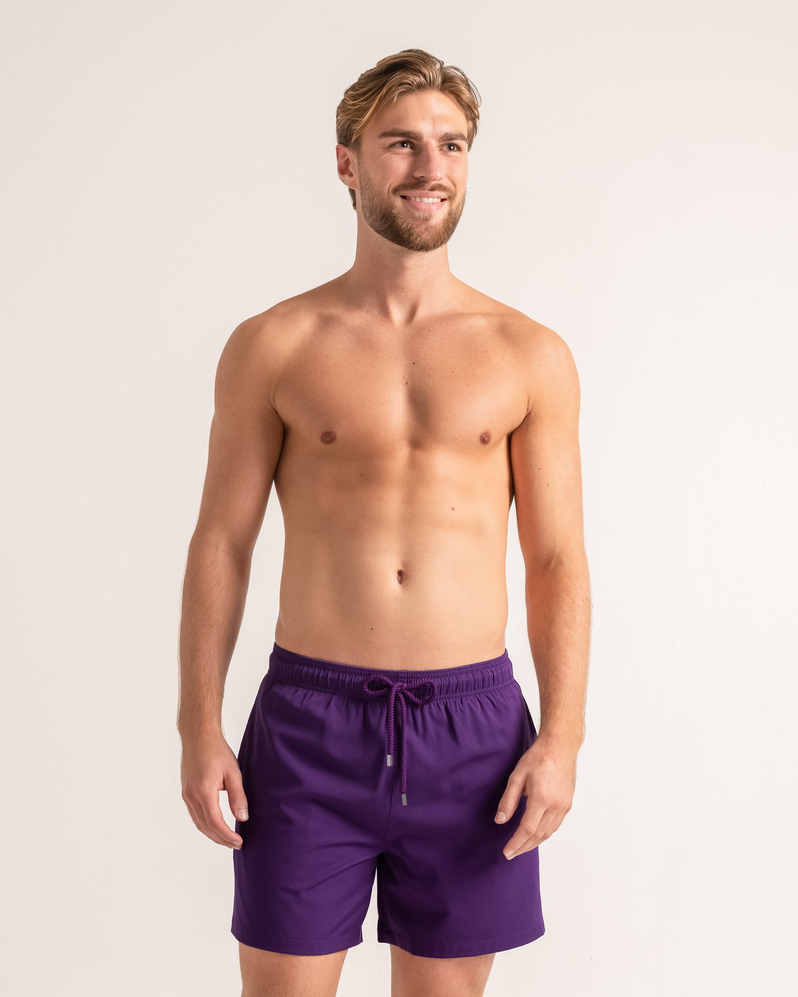 length:classic true purple hybrid short studio front