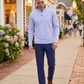 White Water Life Long Beach Quarter Zip in Grey, view 4