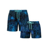 Dad & Son Matching Swim Trunks – Foggy Palms