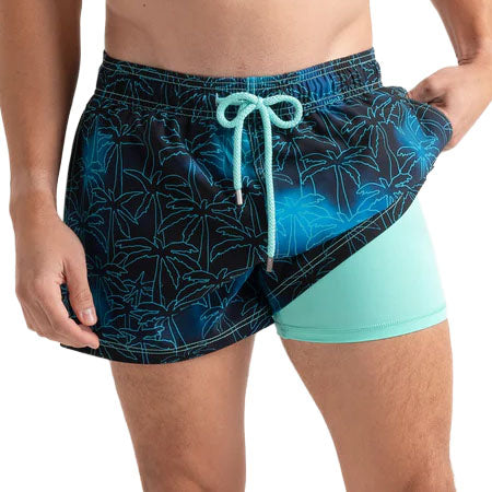 length:short foggy palms hybrid short studio front features