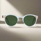 JOPLINS Ganges polarized round wood and bio acetate sunglasses, image 7 of 8
