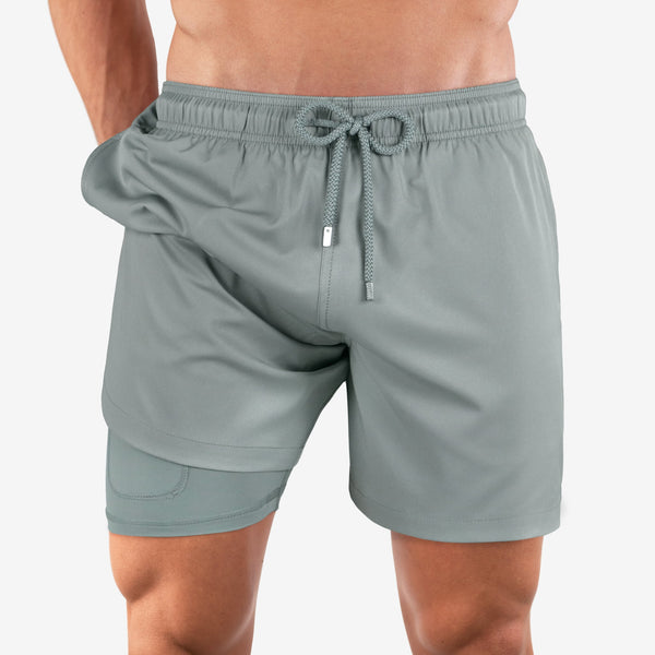 gray-swim-short-men