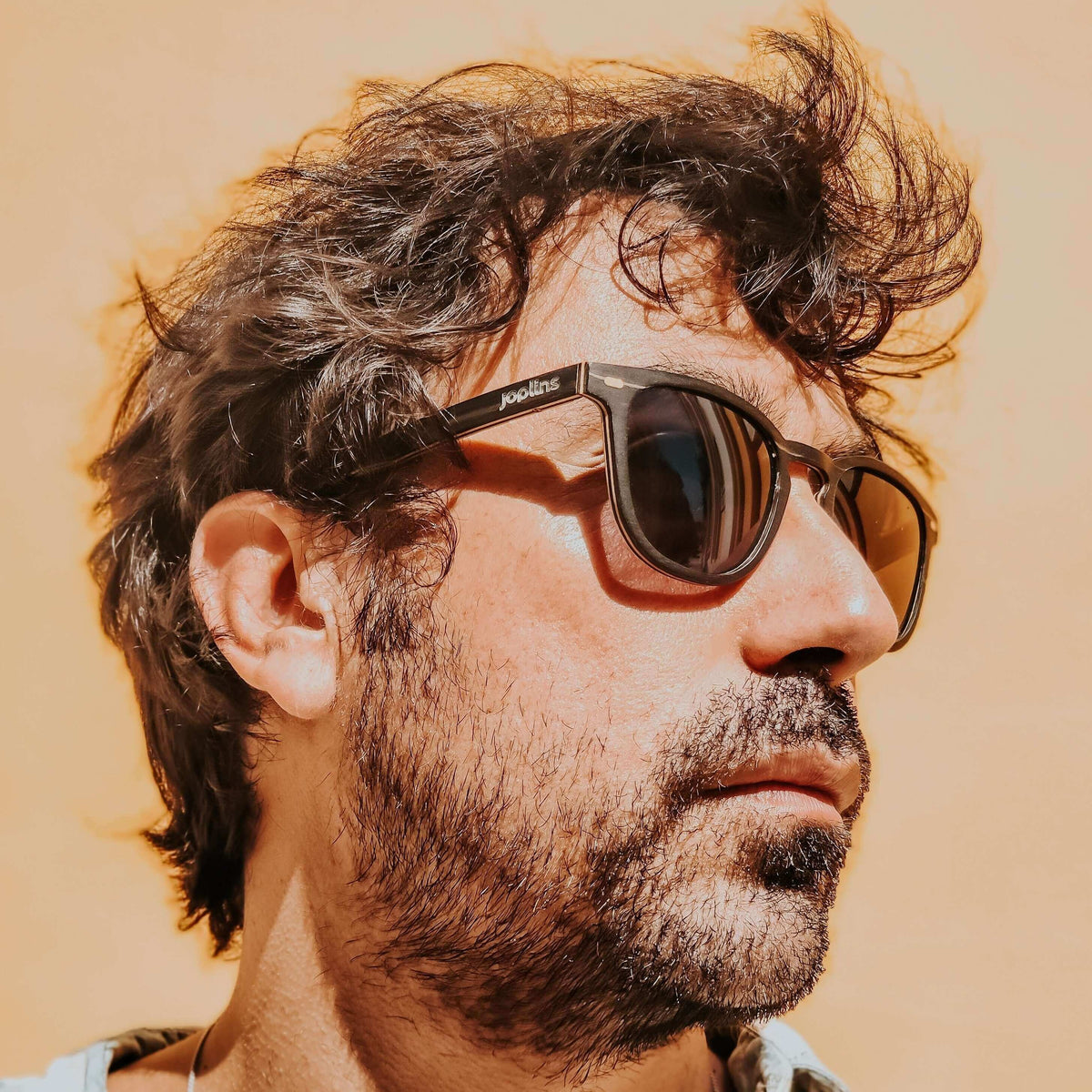 JOPLINS Lark polarized square wooden sunglasses, image 5 of 8
