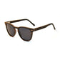 JOPLINS Lark polarized square wooden sunglasses, image 3 of 8