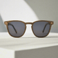 JOPLINS Lark polarized square wooden sunglasses, image 7 of 8