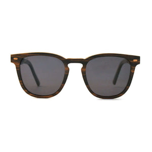 JOPLINS Lark polarized square wooden sunglasses, image 2 of 8