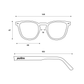 Lark Polarized Square Wooden Sunglasses