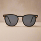 Lark Polarized Square Wooden Sunglasses