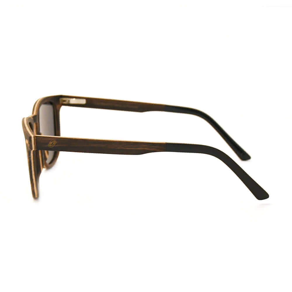 JOPLINS Lark polarized square wooden sunglasses, image 4 of 8