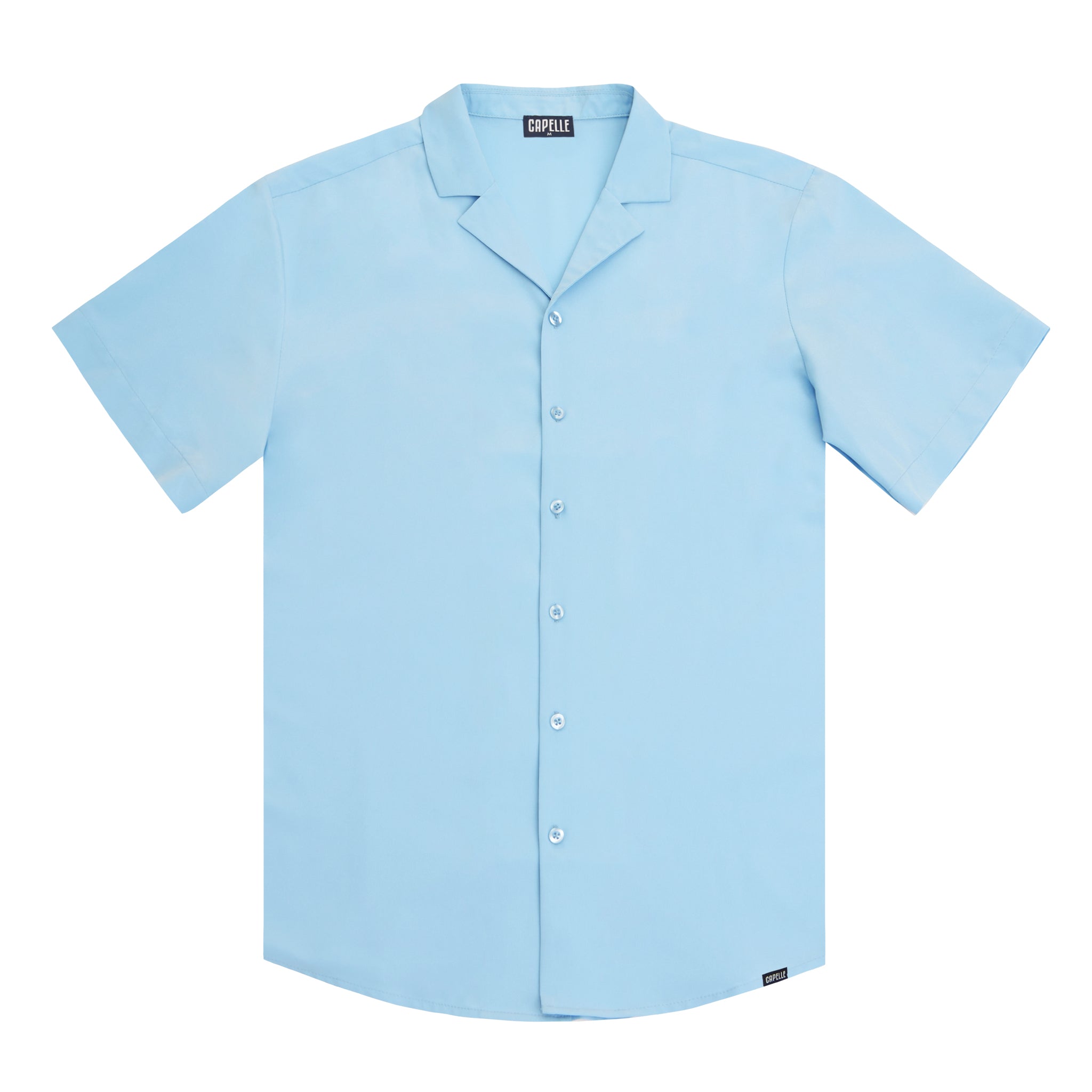 Light Blue Button Down Shirt Mens – Capelle Miami