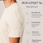 Buki CINQO men's tech tee maize, image 3 of 8