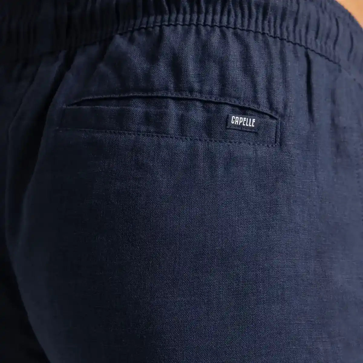 Mariner men's linen short, fabric detail