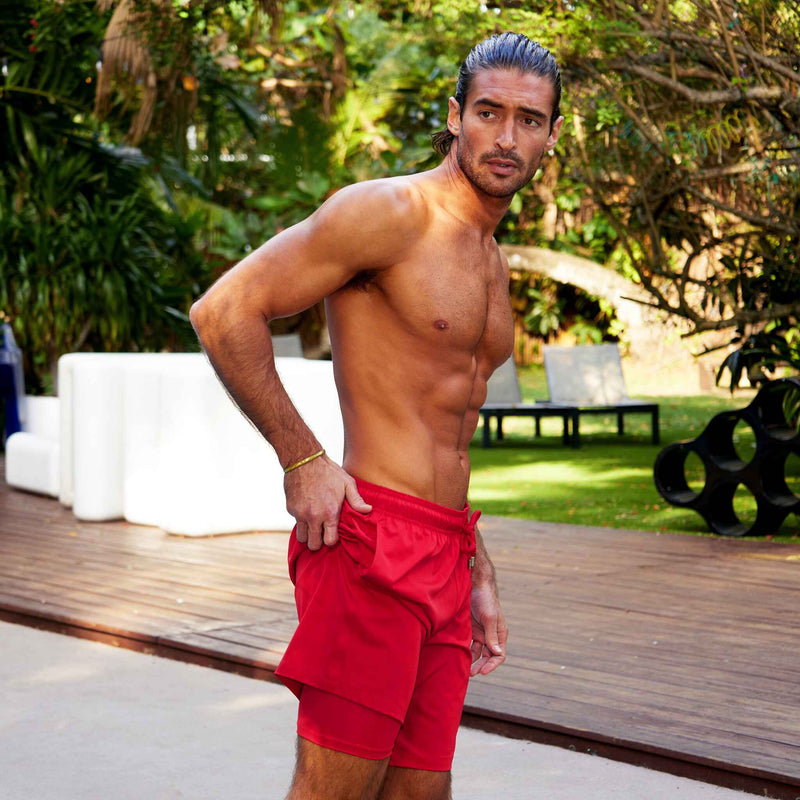 mens-red-swim-trunks