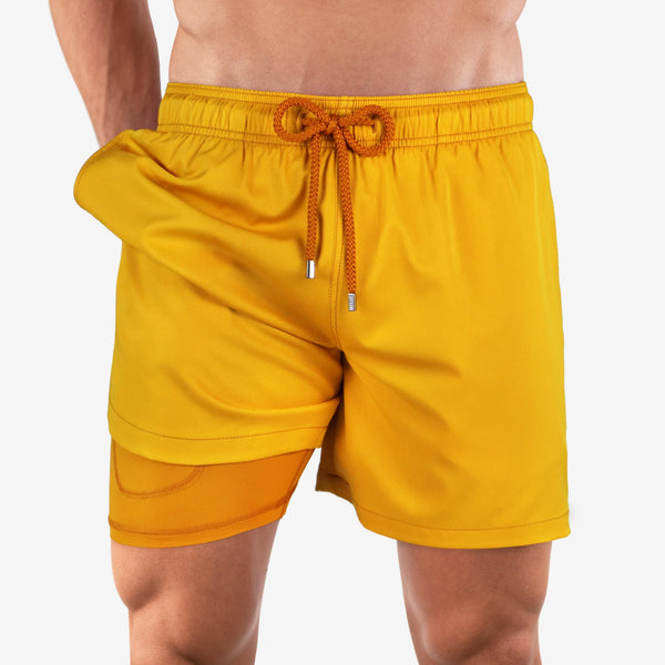 mens-yellow-swim-short