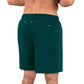 length:long night green hybrid short studio back