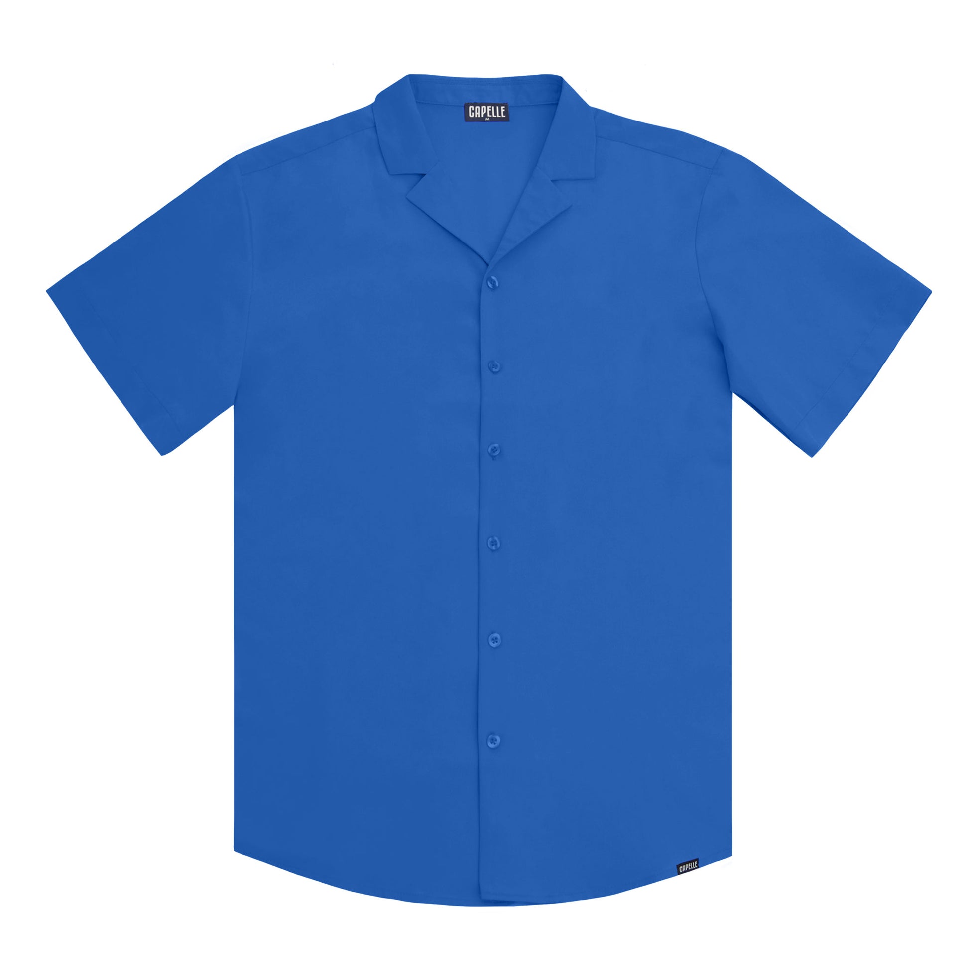 length:all Ocean Blue Shirt