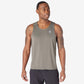 Greatness Wins Performance Training Tank in Rustic Metal, view 3