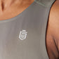 Greatness Wins Performance Training Tank in Rustic Metal, view 5