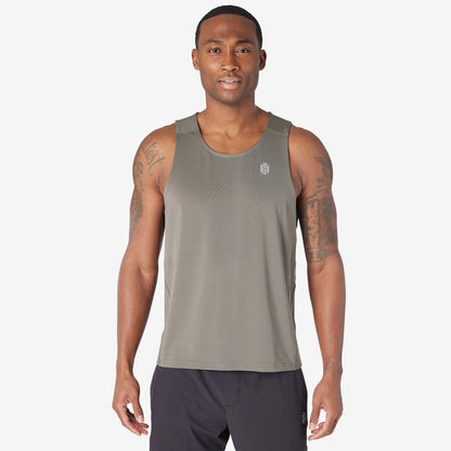 Greatness Wins Performance Training Tank in Rustic Metal