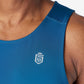Greatness Wins Performance Training Tank in Superior Blue, view 5