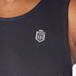 Greatness Wins Performance Training Tank in Black, view 5