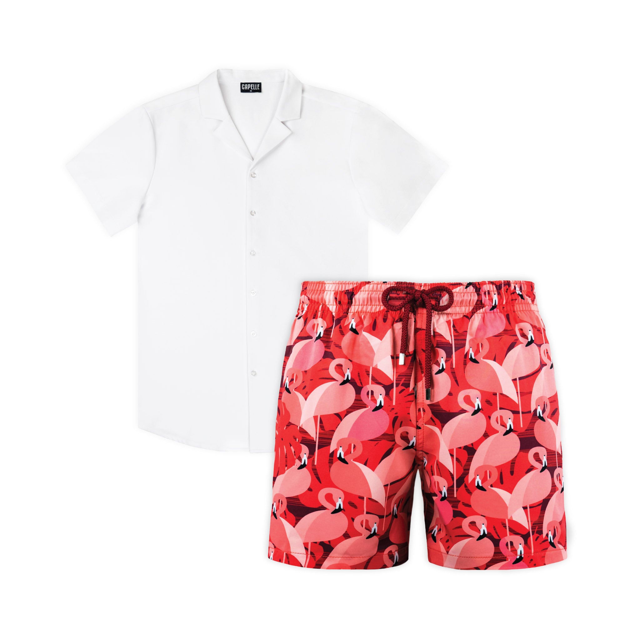 length:all pink flamingo and arctic white bundle