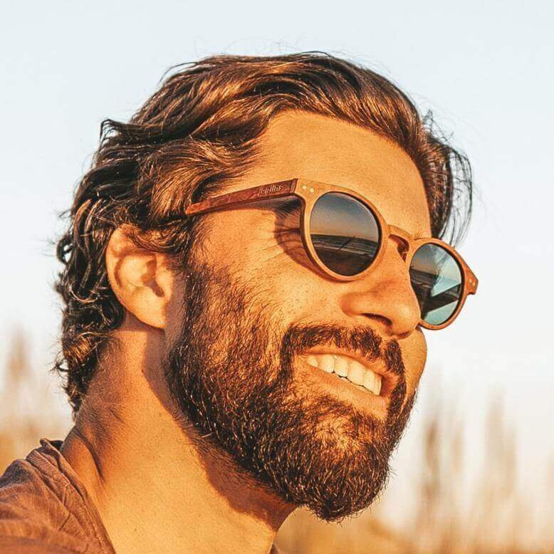 JOPLINS Stinson polarized wooden sunglasses, image 5 of 8