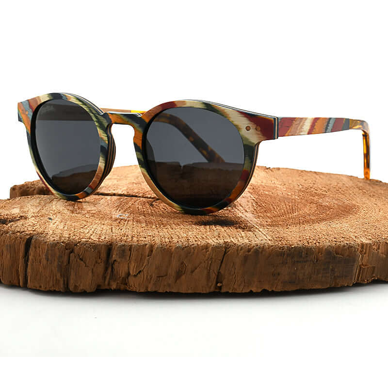 Stinson Polarized Wooden Sunglasses