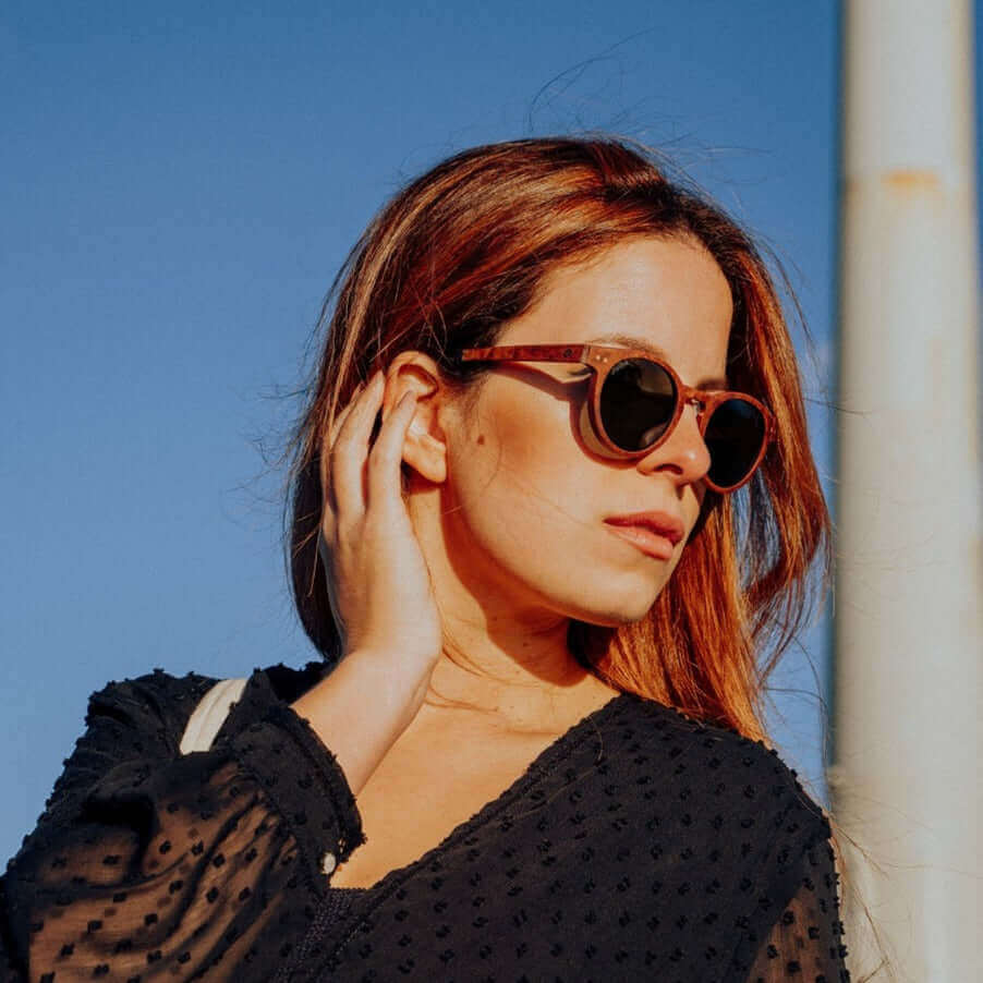 JOPLINS Stinson polarized wooden sunglasses, image 6 of 8
