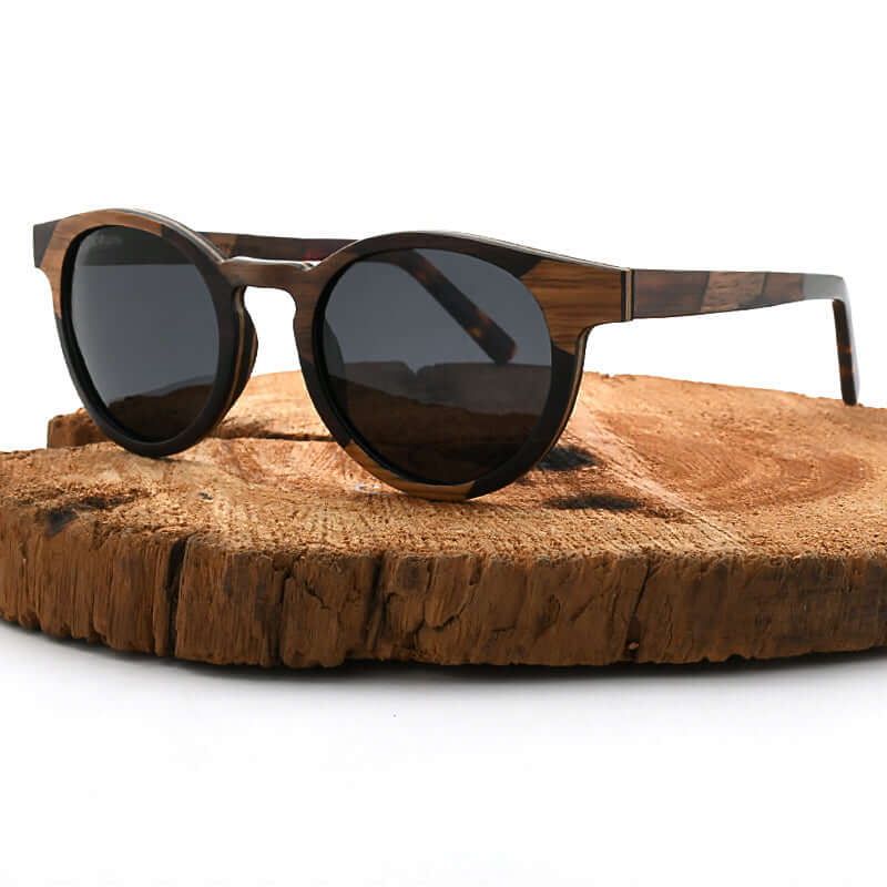 Stinson Polarized Wooden Sunglasses