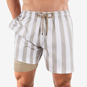 length:classic capri hybrid short studio front