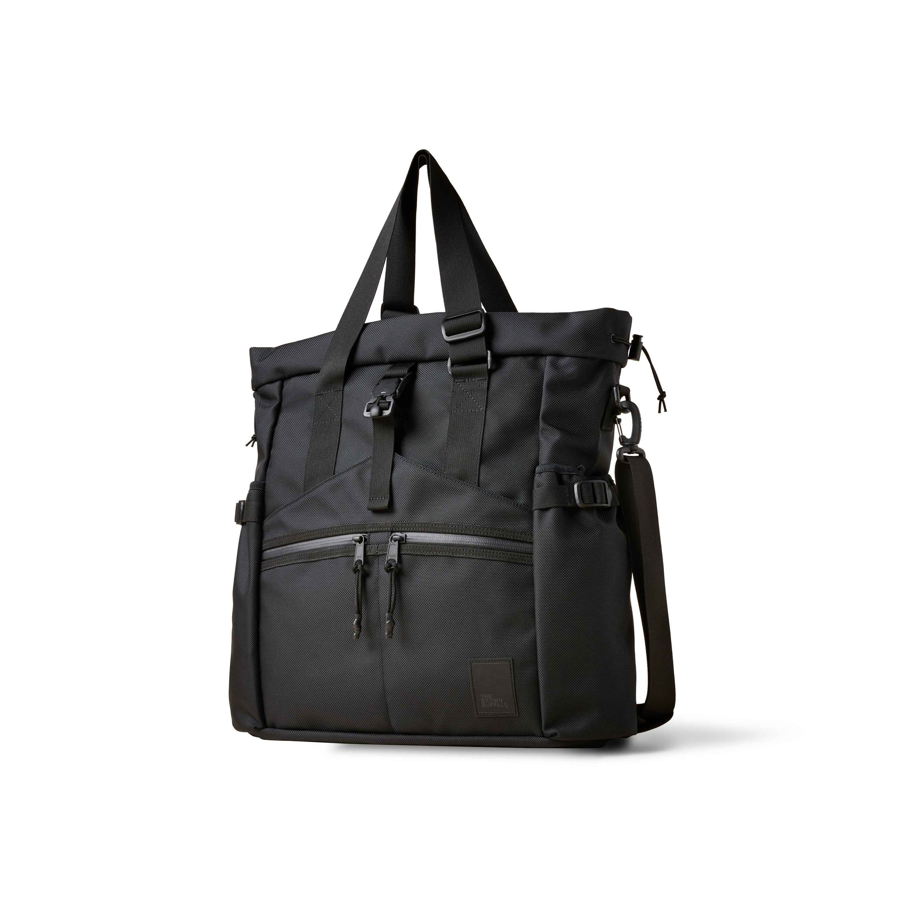 The Brown Buffalo Conceal Tote 20L laptop tote backpack in Ballistic Black