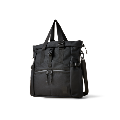 The Brown Buffalo Conceal Tote 20L laptop tote backpack in Ballistic Black